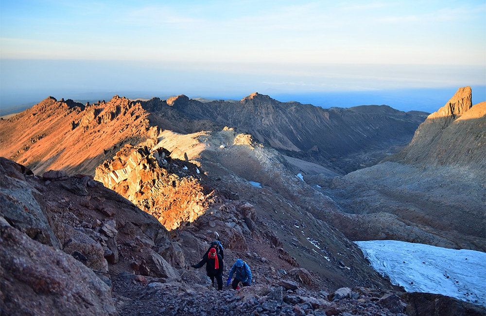 5-дневный маршрут на гору Кения Наро Мору